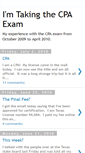Mobile Screenshot of cpa-exam.dalesines.com